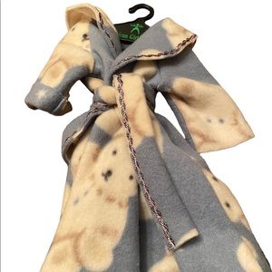 18” Fleece Doll Bathrobe
